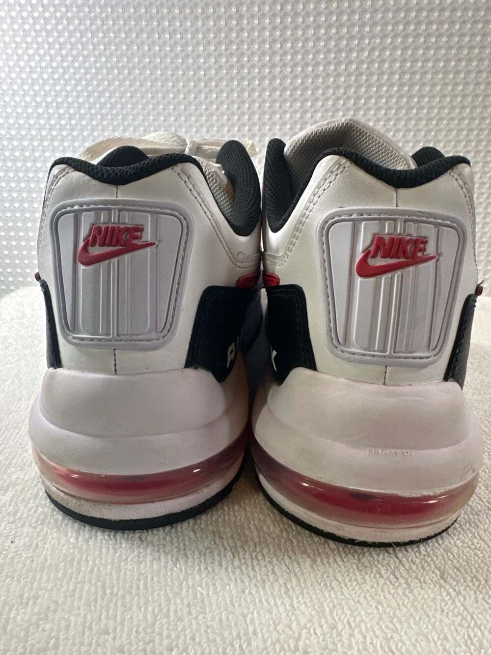 Nike Air Max LTD 3 White University Red Black Sneakers - Picture 10 of 12